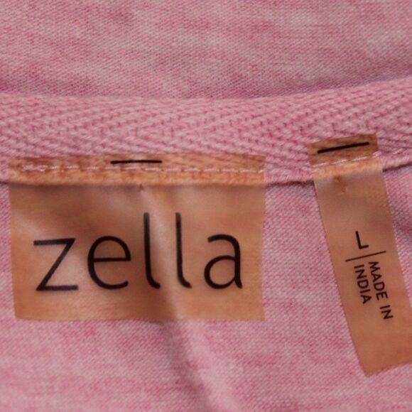 Zella Pink Full zip Hoodie Women Size Large - Picture 10 of 11